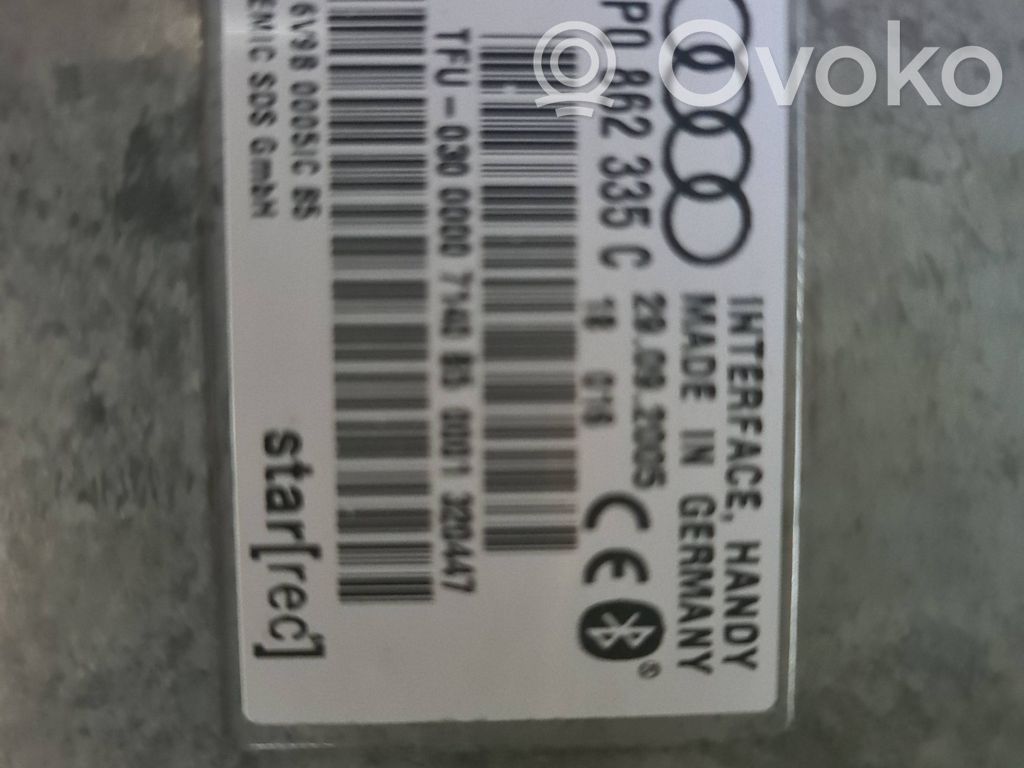 Bluetooth control unit module   8P0862335C,29092005,6V9B00051C