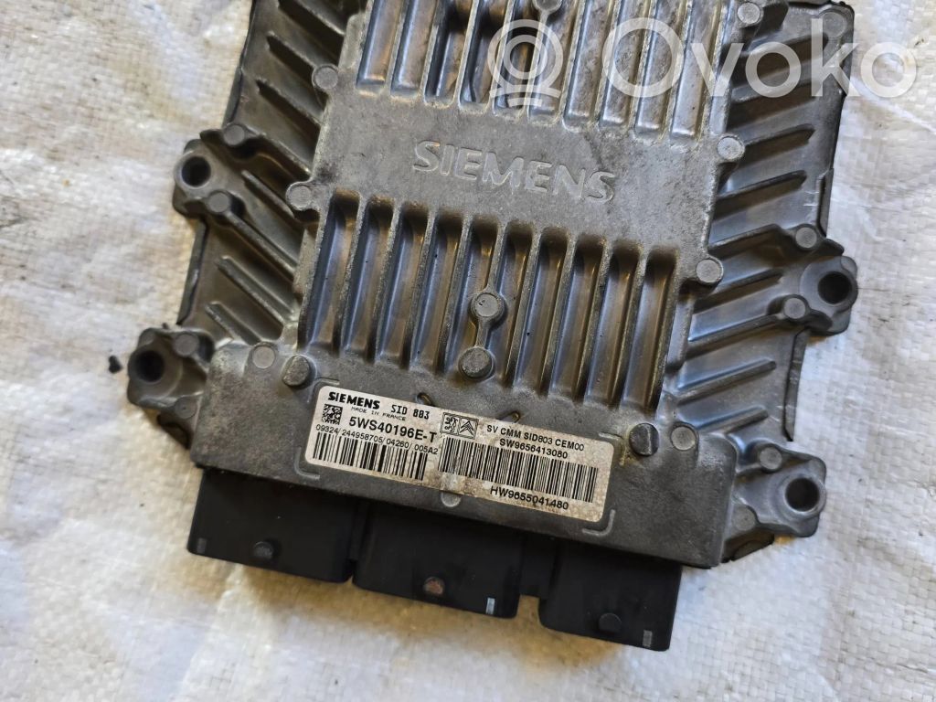 Peugeot 407 Engine control unit/module 