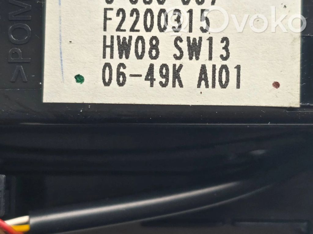 Keskikonsoli   F2200315,6980057,0649KA10