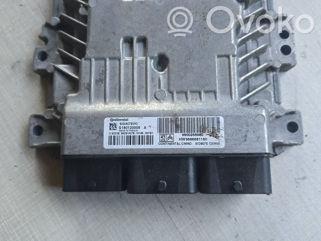 Peugeot 3008 I Unitate/modul de control motor 