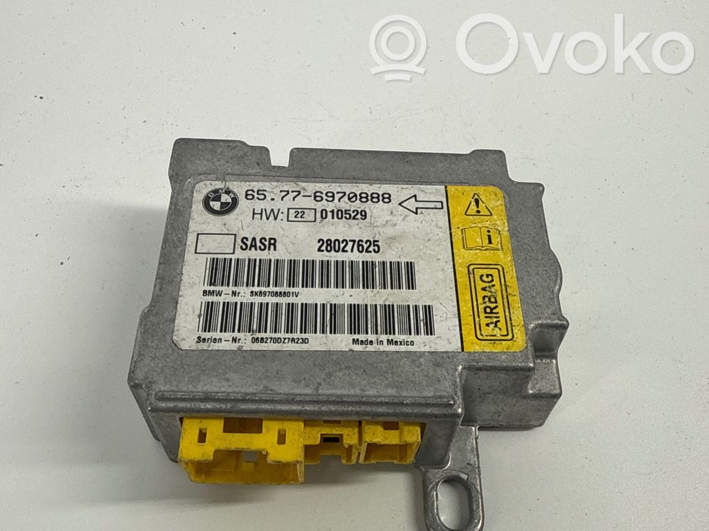 Airbag control unit/module   6970888,28027625,E1010529