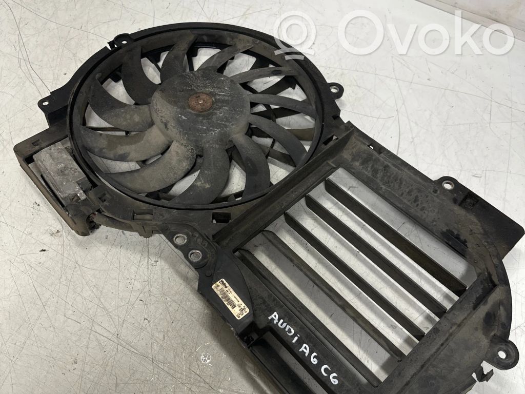 Audi A6 S6 C6 4F Ventilator electric răcire radiator 