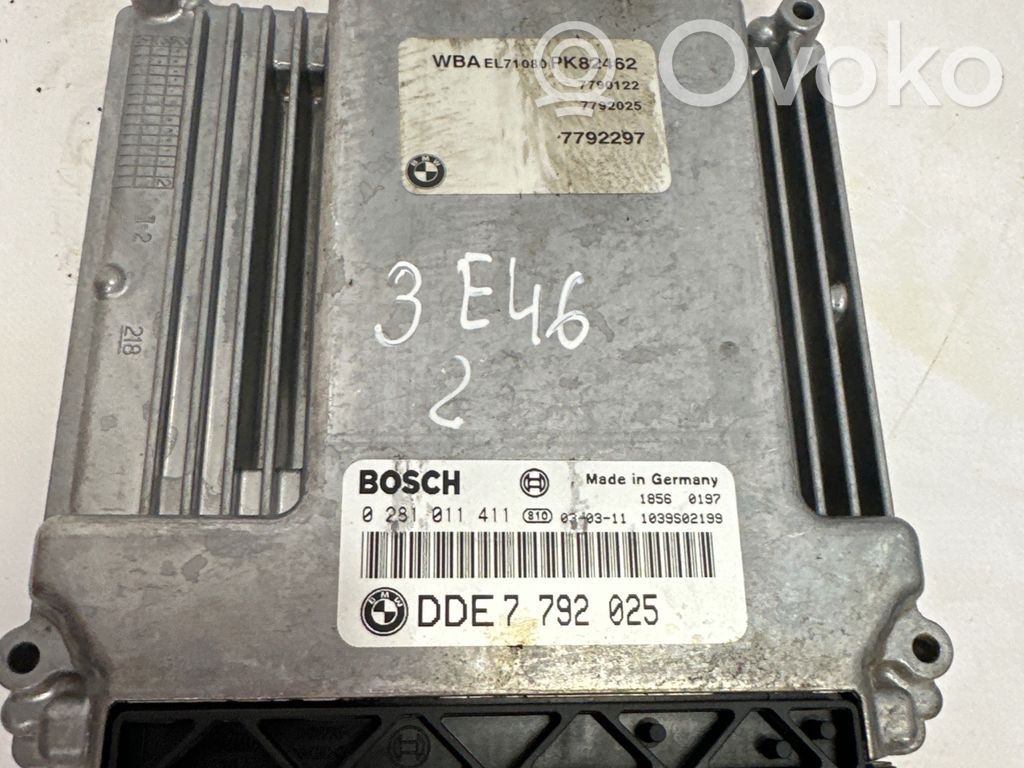 Engine control unit/module   0281011411