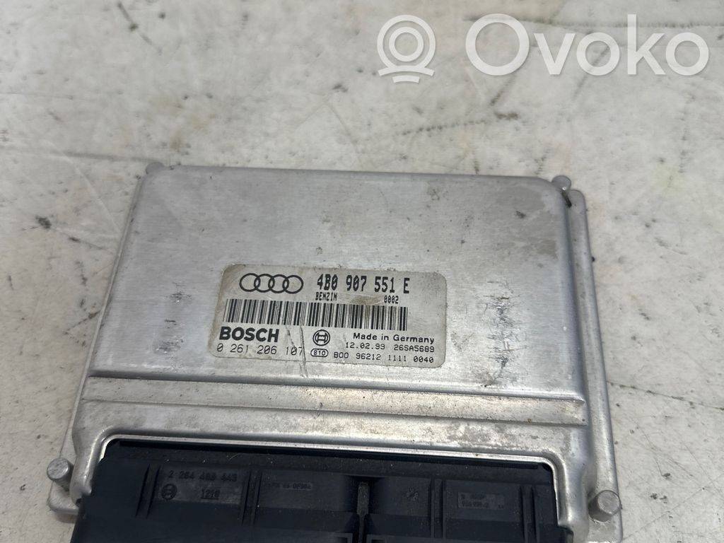 Engine control unit/module   4B0907551E,26SA5689,0261206107