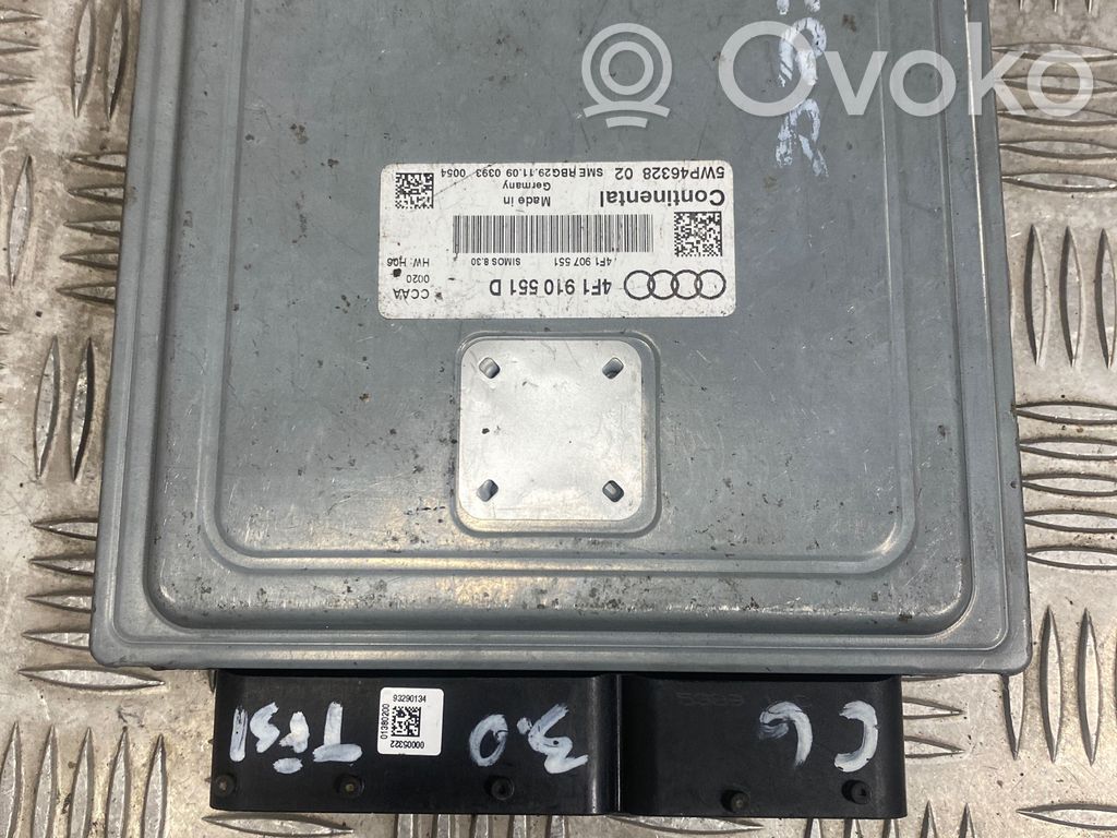 Sterownik / Moduł ECU   4F1910551D,4F1907551,5WP46328