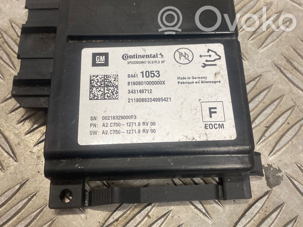Opel Insignia B Alte unități/module de control 
