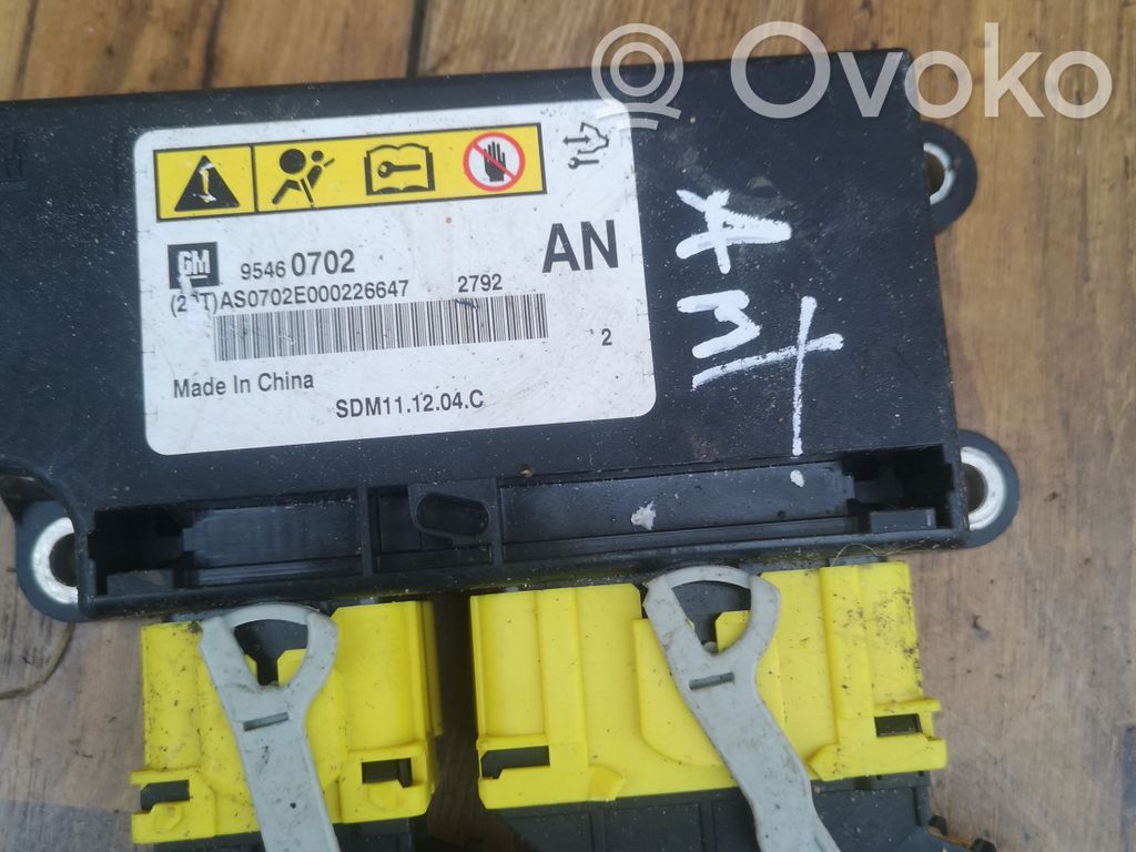 Airbag control unit/module   95460702