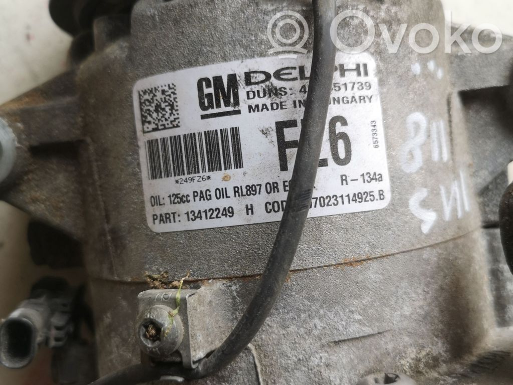 Opel Insignia A Kompresor / Sprężarka klimatyzacji A/C 