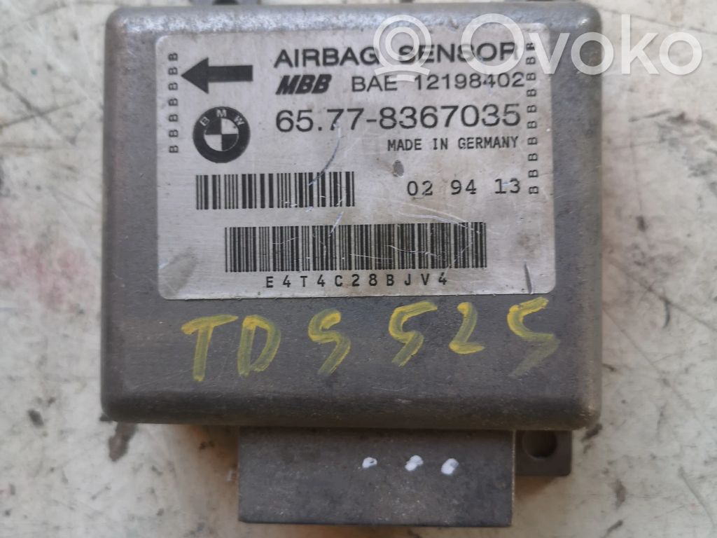 BMW 5 E60 E61 Airbag control unit/module 