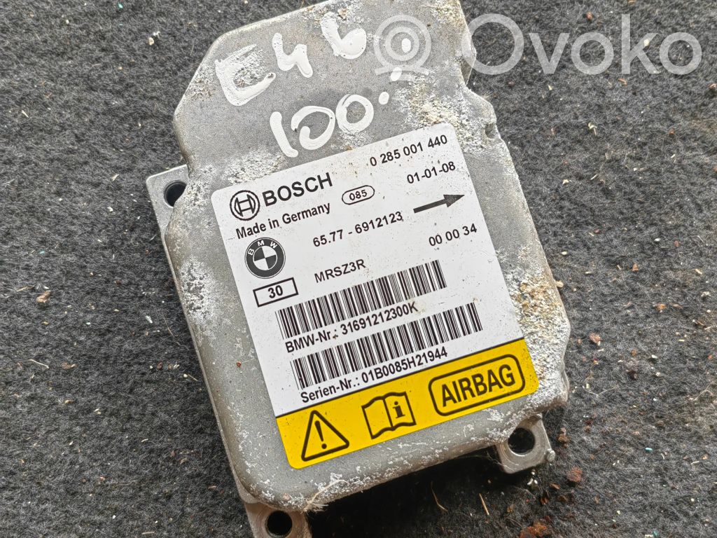 Airbag control unit/module   6912123