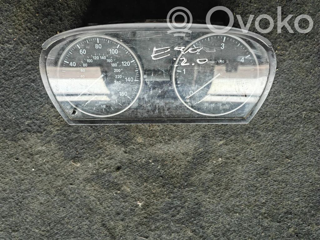 BMW 3 E90 E91 Speedometer (instrument cluster) 