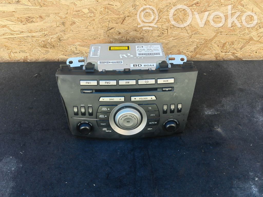 Mazda 3 II Radio/CD/DVD/GPS head unit 
