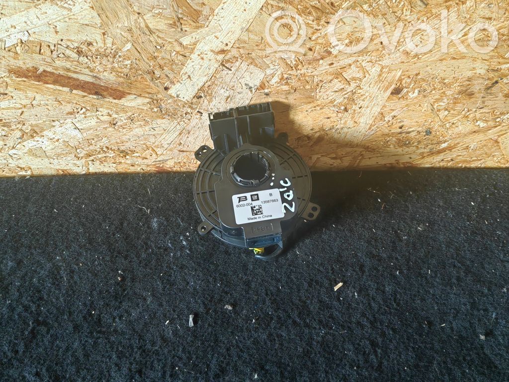 Opel Zafira C Airbag slip ring squib (SRS ring) 