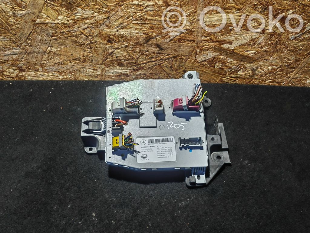 Mercedes-Benz C W205 Módulo de confort/conveniencia 