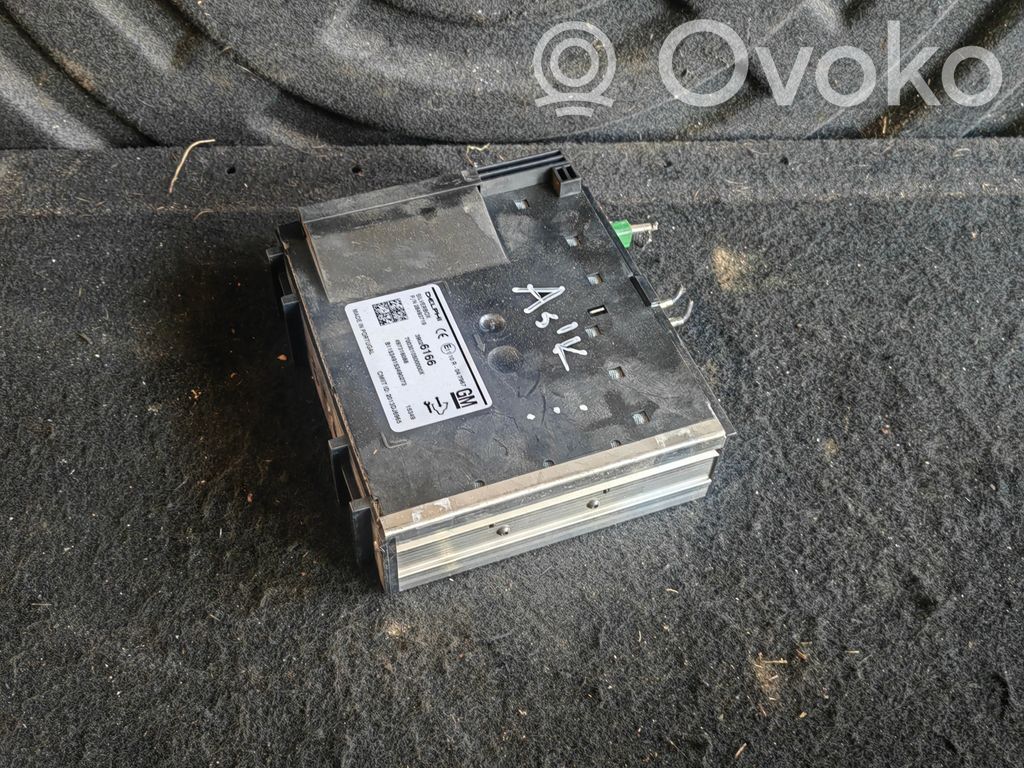 Opel Astra K GPS navigation control unit/module 