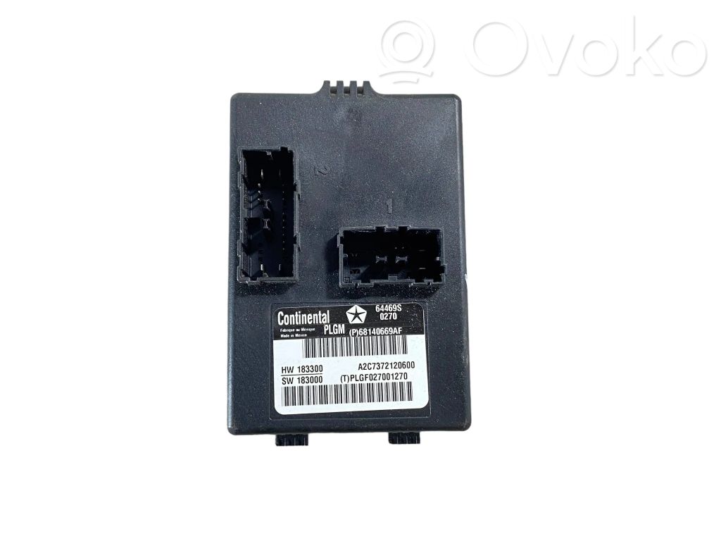 Jeep Grand Cherokee Tailgate/trunk control unit/module 