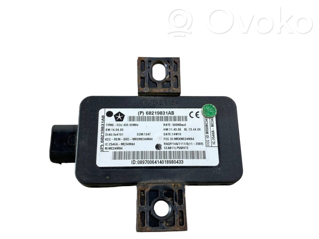 Dodge Durango Tire pressure control unit 