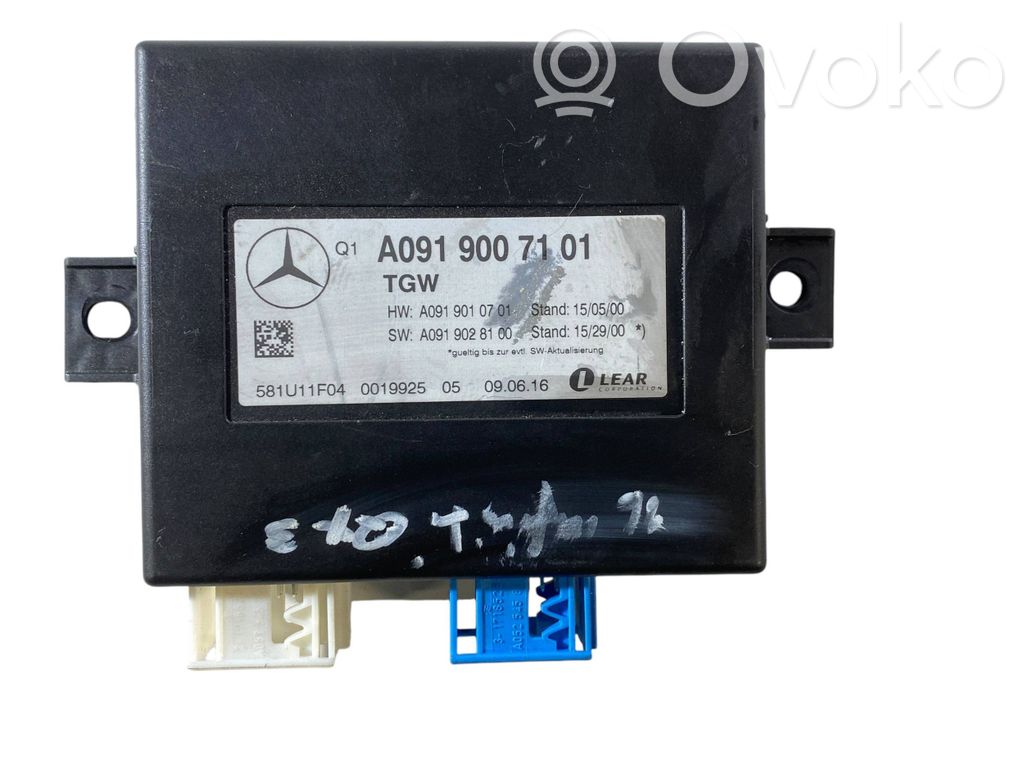 Infiniti QX30 Gateway control module 