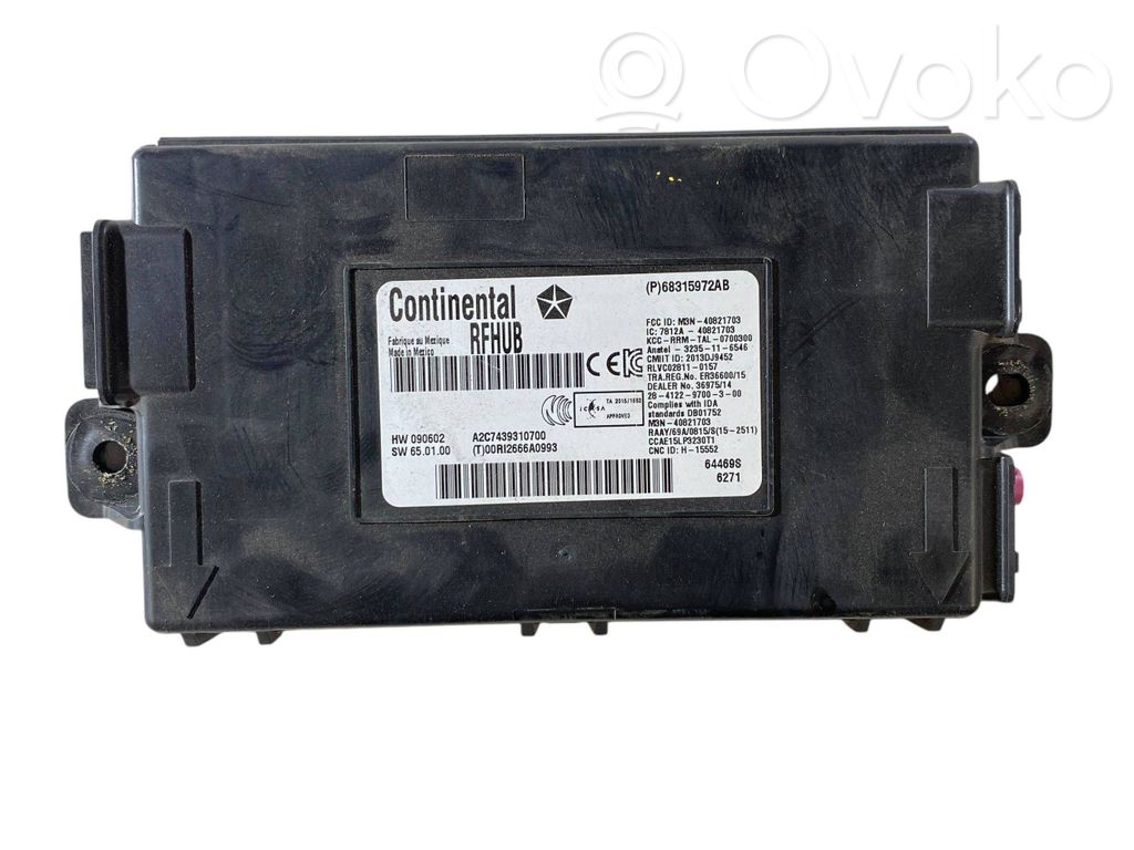 Dodge Charger Other control units/modules 