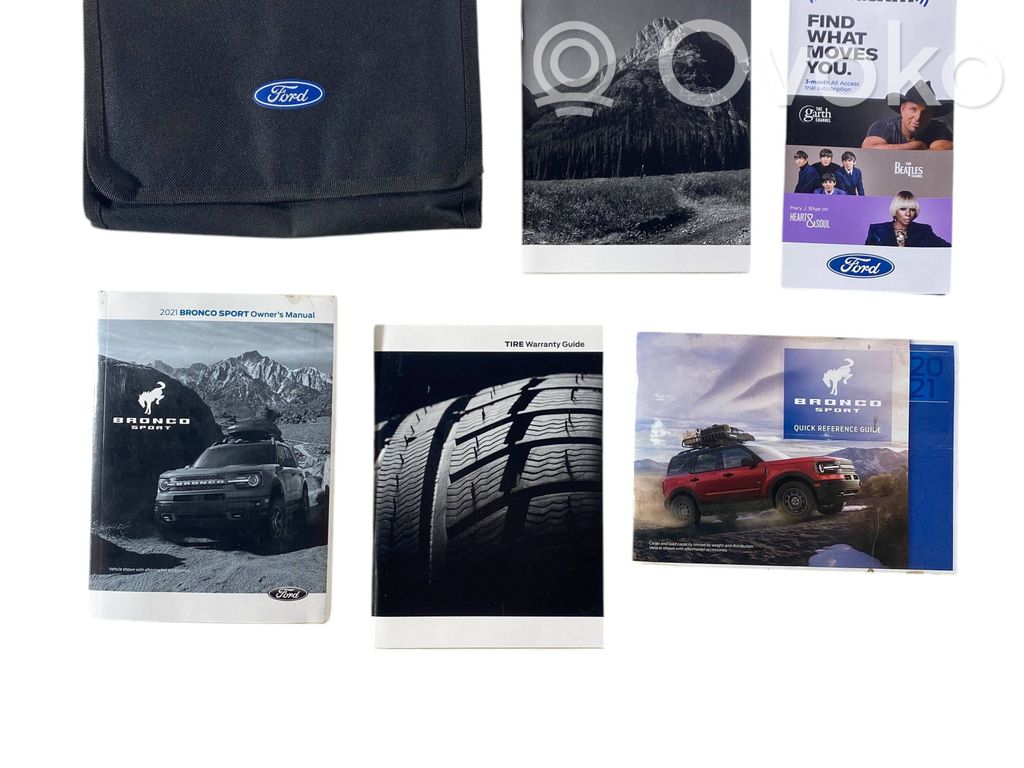 Ford Bronco Käyttöopas 