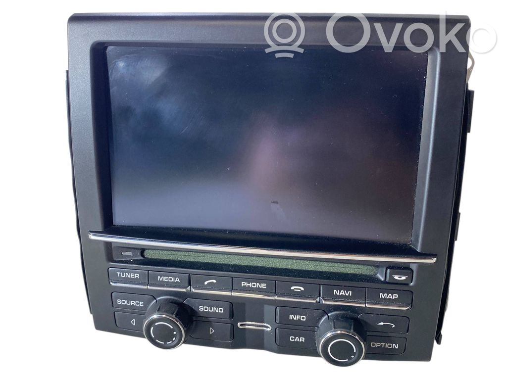 Porsche Cayenne (92A) Panel / Radioodtwarzacz CD/DVD/GPS 