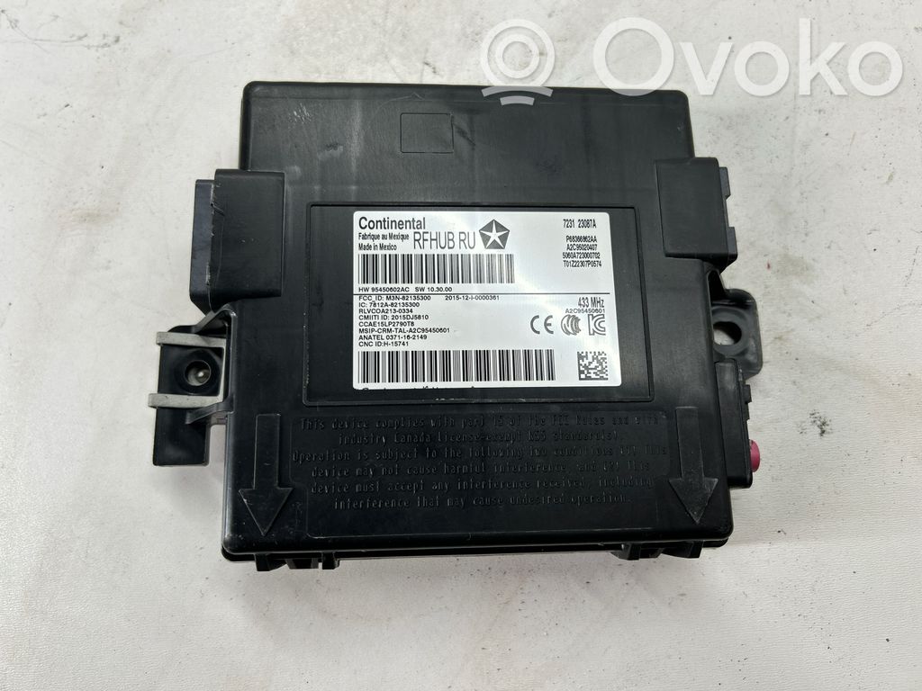 Chrysler Pacifica Keyless (KESSY) go control unit/module 