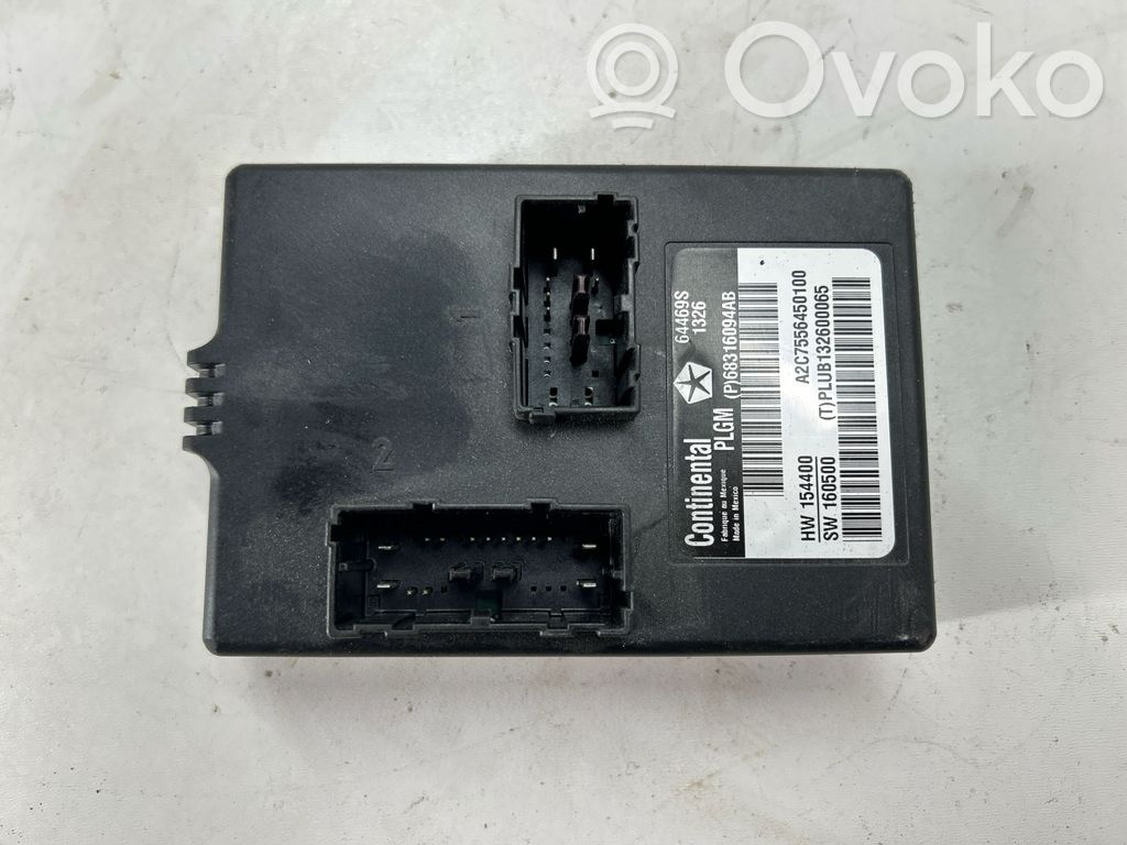 Chrysler Pacifica Tailgate/trunk control unit/module 