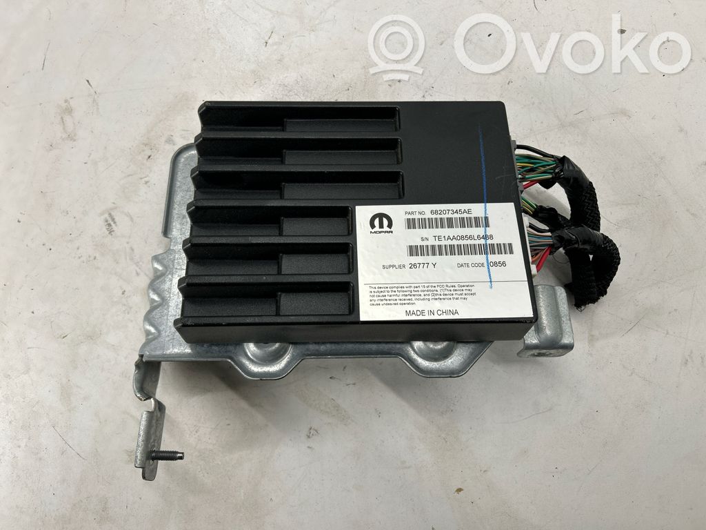 Chrysler Pacifica Sound amplifier 