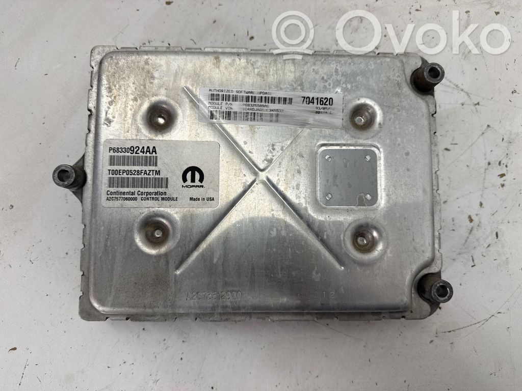 Engine control unit/module   68330924AA,P68330924AA,A2C7577060000,T00EP0528FAZTM