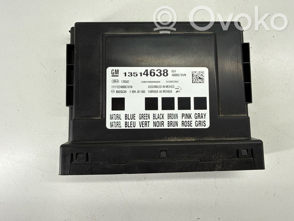 Chevrolet Camaro Module confort 