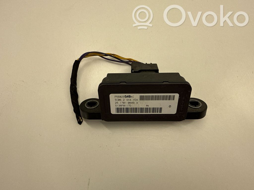 Dodge Charger ESP acceleration yaw rate sensor 