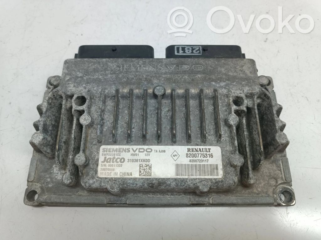 Renault Laguna III Gearbox control unit/module 
