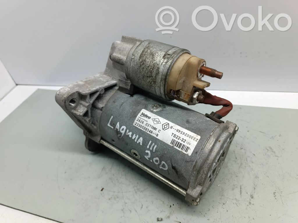 Motor de arranque   233002654R,26J60370MMC,TS2232,2330000Q1G,2330000Q3E,233002654R,23300JG70B,8201268218,93169459,93456401,93857703,93861155,93863426