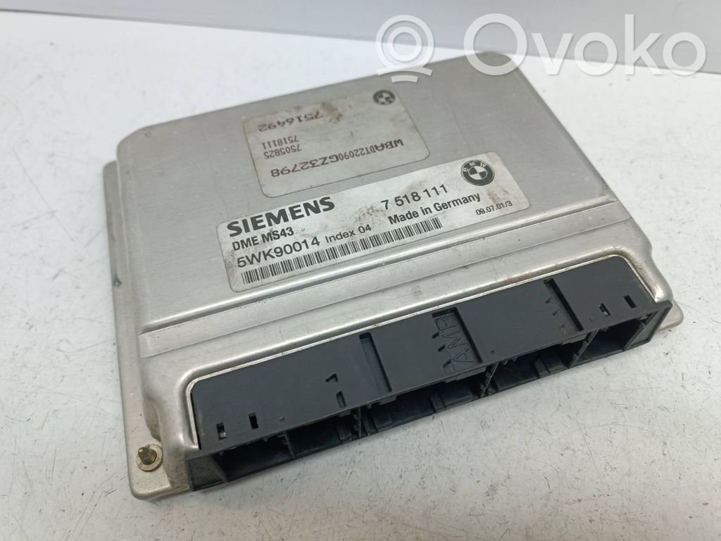 BMW 5 E39 Engine control unit/module 