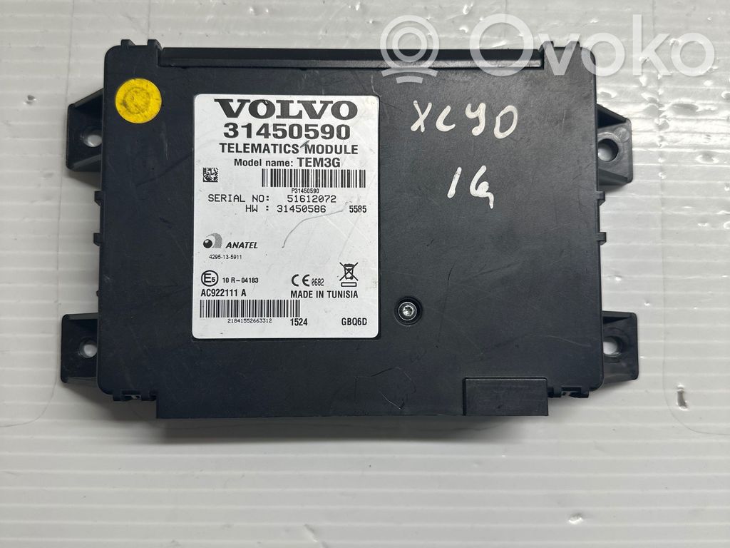 Volvo XC90 Unitate/modul control telefon 