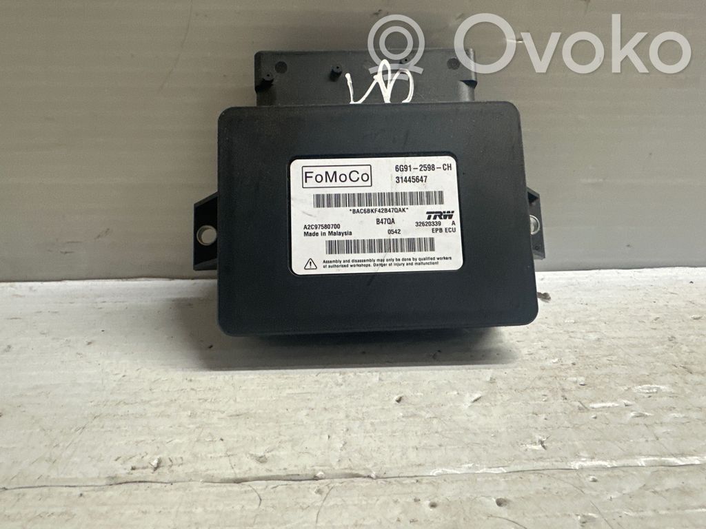 Module de commande de frein à main   31445647