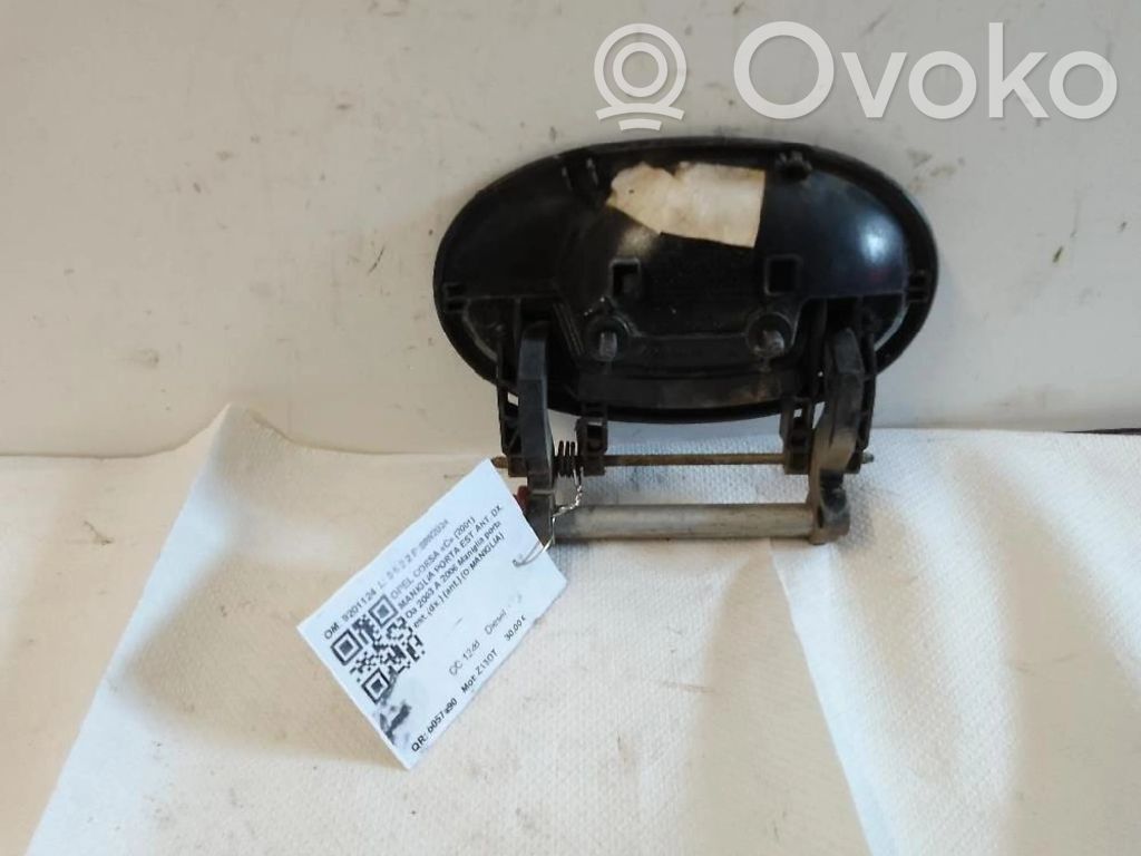 Opel Corsa C Manecilla externa puerta delantera 
