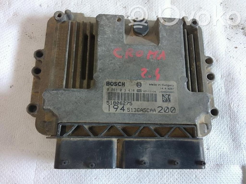 Fiat Croma Unitate/modul de control motor 