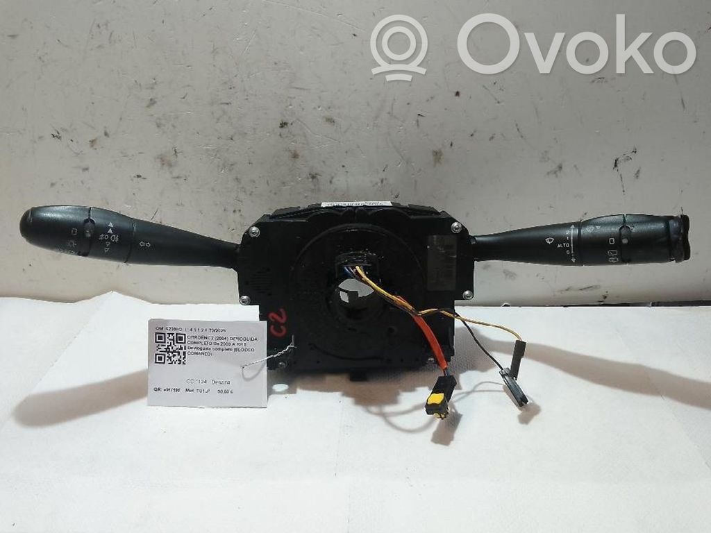 Citroen C2 Interrupteur d’éclairage 