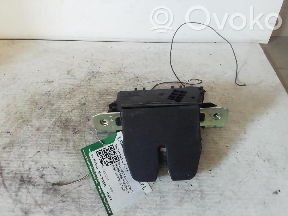 Opel Vectra C Blocco/chiusura/serratura del portellone posteriore/bagagliaio 