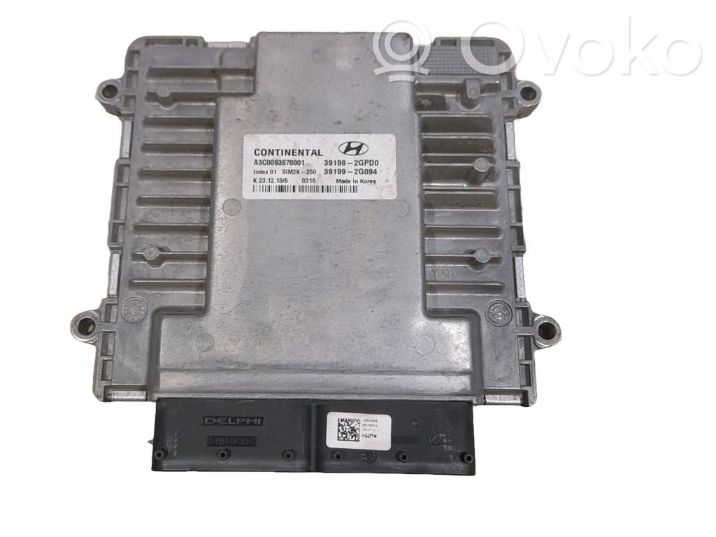 Unidad de control/módulo del motor   391982GPD0