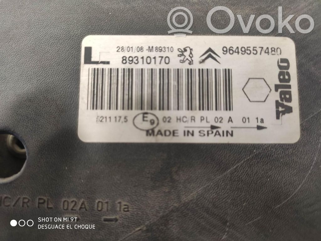 Citroen Xsara Picasso Faro/fanale