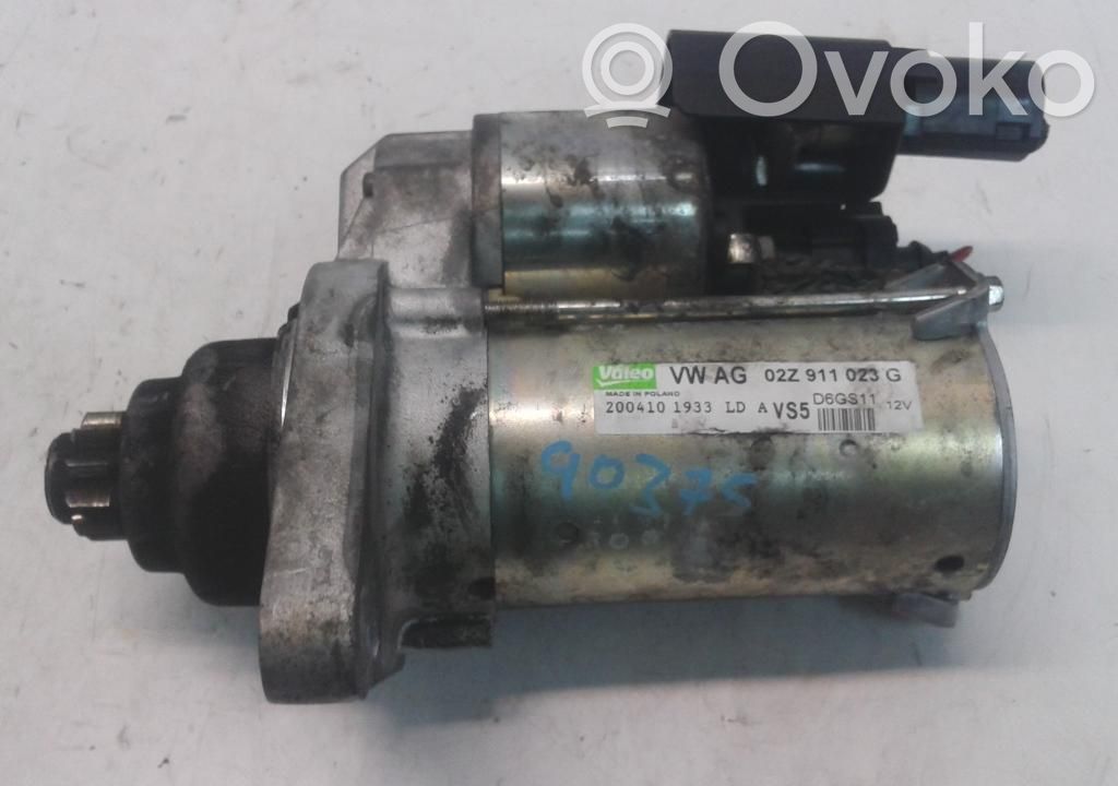 Motor de arranque   02Z911023G,D6GS11