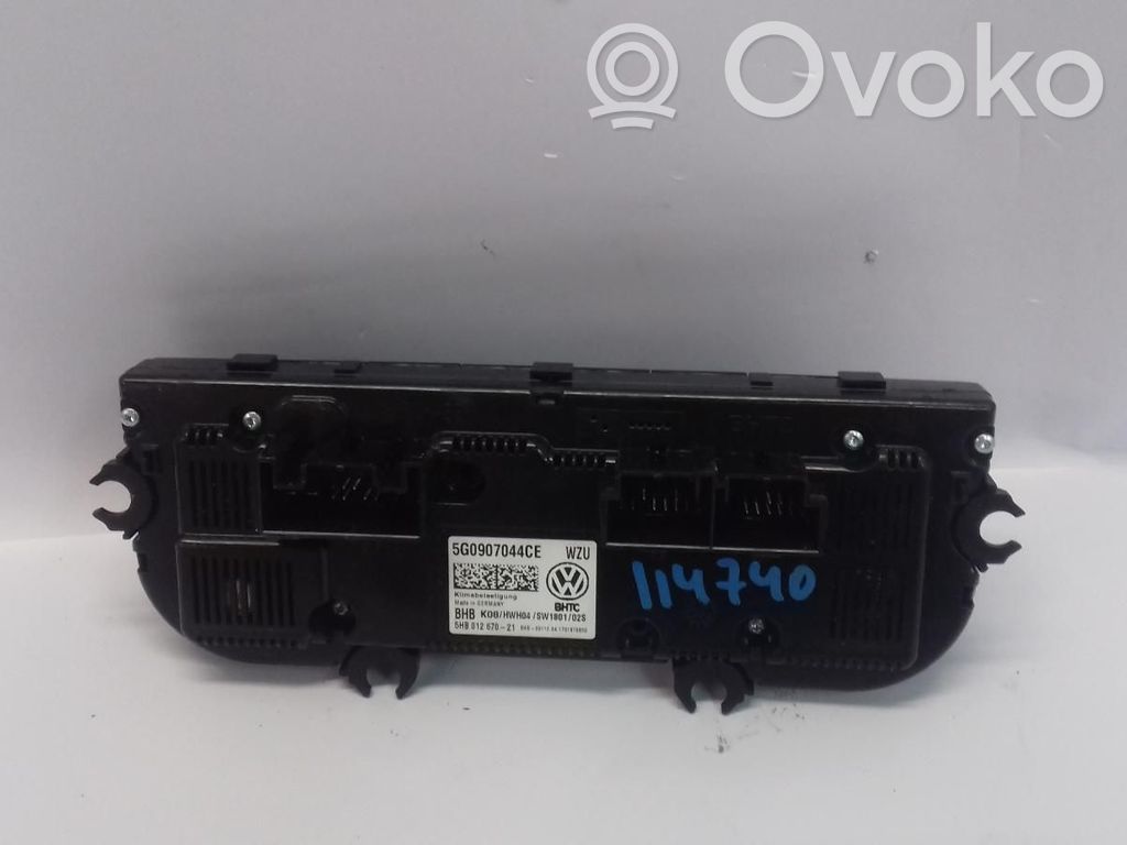 Volkswagen Golf Sportsvan Unité de contrôle climatisation / chauffage