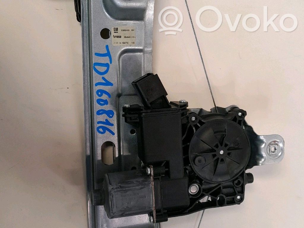 Opel Insignia A Macara ușă față cu motor 