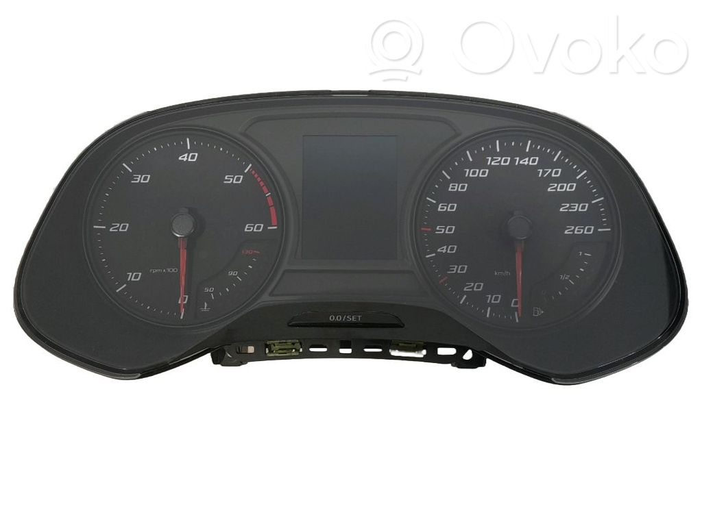 Seat Leon (5F) Geschwindigkeitsmesser Cockpit