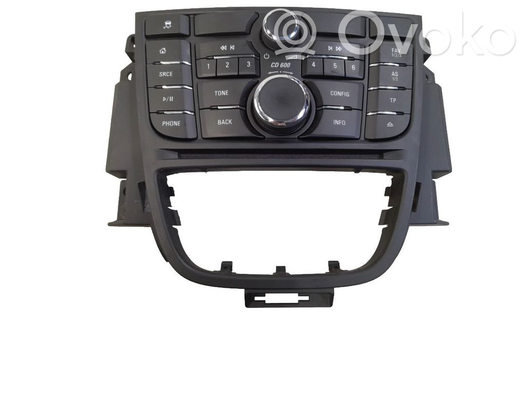 Opel Astra J Unità principale autoradio/CD/DVD/GPS 