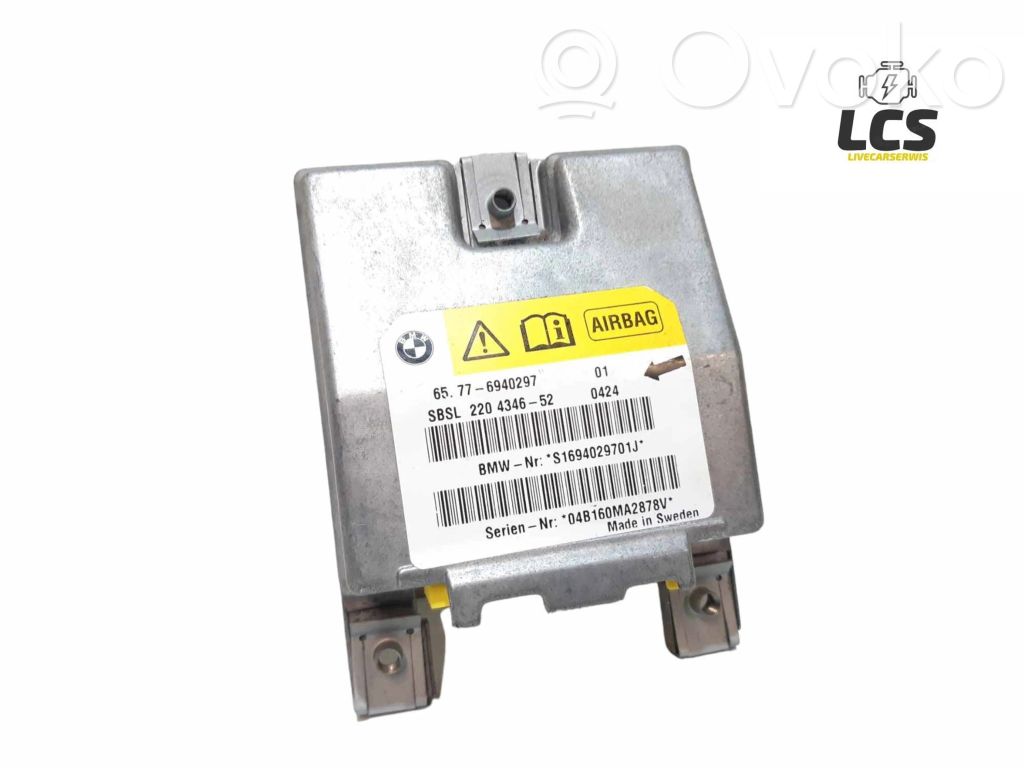 BMW 5 E60 E61 Sterownik / Moduł Airbag 