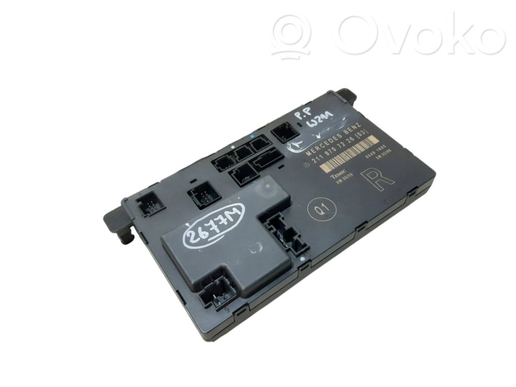 Mercedes-Benz E W211 Door control unit/module 