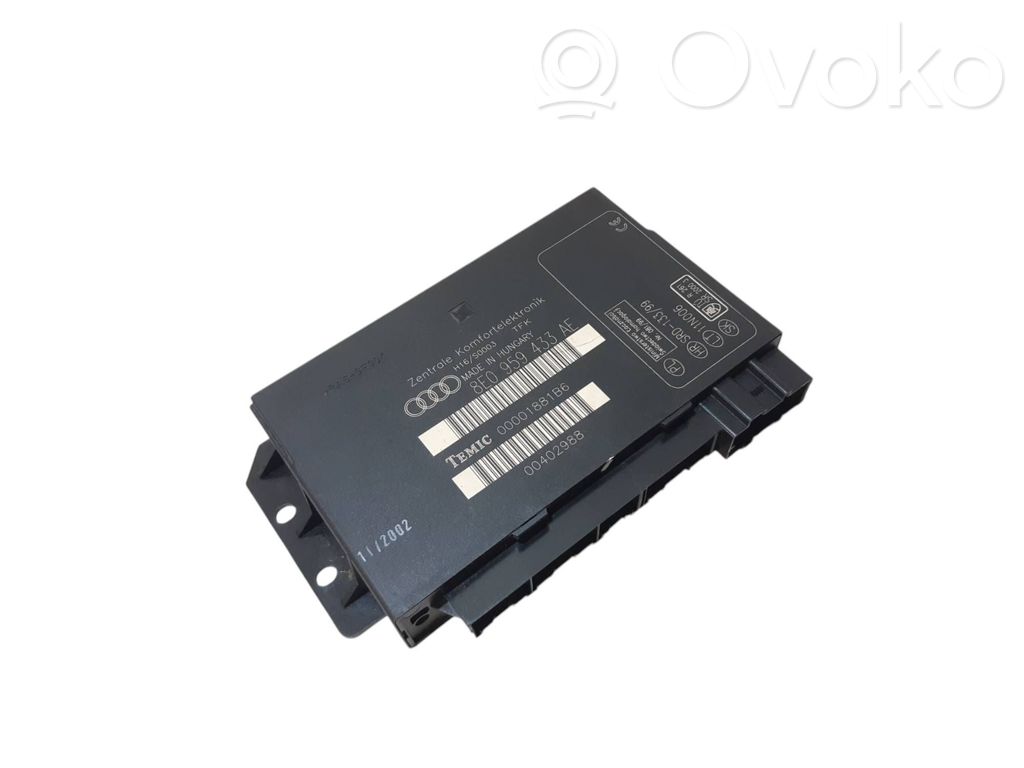 Audi A4 S4 B6 8E 8H Mukavuusmoduuli 